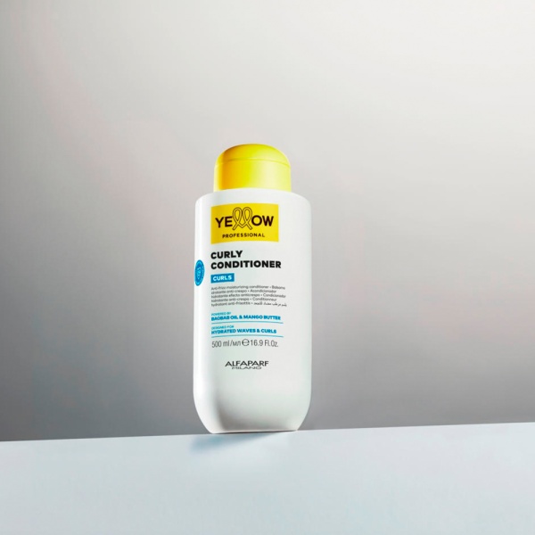 Yellow Professional Увлажняющий кондиционер для кудрявых и вьющихся волос YE PROFFESIONAL CURLY CONDITIONER, 500 мл купить - 1