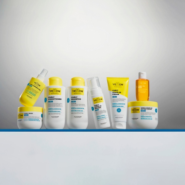 Yellow Professional Увлажняющий кондиционер для кудрявых и вьющихся волос YE PROFFESIONAL CURLY CONDITIONER, 500 мл купить - 2
