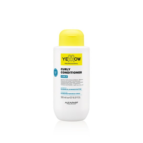 Yellow Professional Увлажняющий кондиционер для кудрявых и вьющихся волос YE PROFFESIONAL CURLY CONDITIONER, 500 мл купить - 0