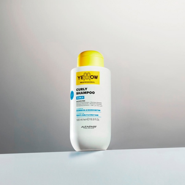 Yellow Professional Увлажняющий шампунь для кудрявых и вьющихся волос YE PROFFESIONAL CURLY SHAMPOO, 500 мл купить - 1