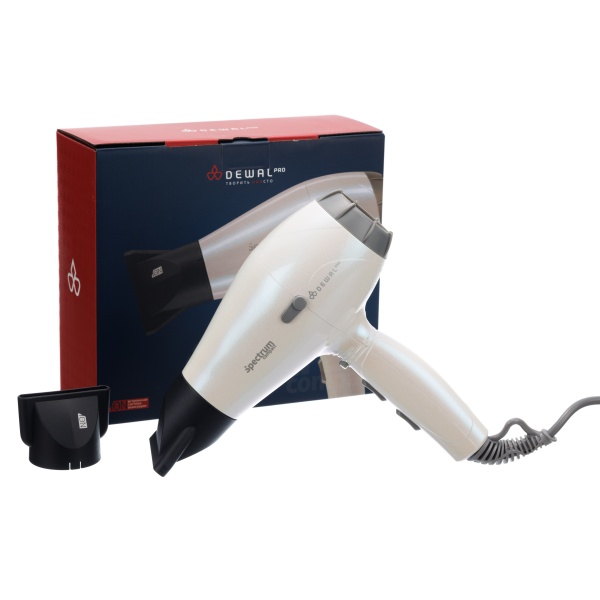 Dewal Pro SPECTRUM COMPAСT, жемчужный, 2100 Вт, 2 насадки купить - 0
