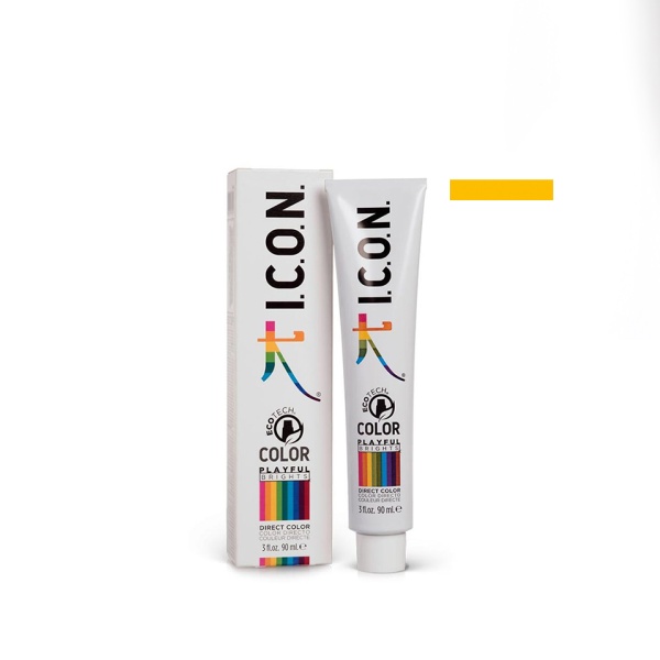 I.C.O.N. Оттеночный краситель Playful brights Канареечно-желтый CANARY YELLOW, 90 мл купить - 0