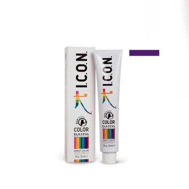 I.C.O.N. Оттеночный краситель Playful brights Насыщенный пурпурный PROFOUND PURPLE, 90 мл купить