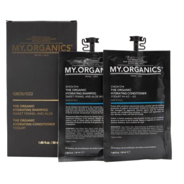 My.Organics Набор саше шампунь и кондиционер Увлажняющая линия, 50 х 50 мл купить