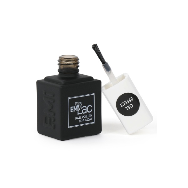 E.Mi Ультрастойкий лак Top Coat Gel Effect, 9 мл купить - 0