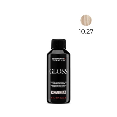 Color.Me Gloss Полуперманентный гелевый краситель c кислым pH GLOSS Acidic, 10.27 / 10BCh PLATINUM.BEIGE.CHOCOLATE, 60 мл купить