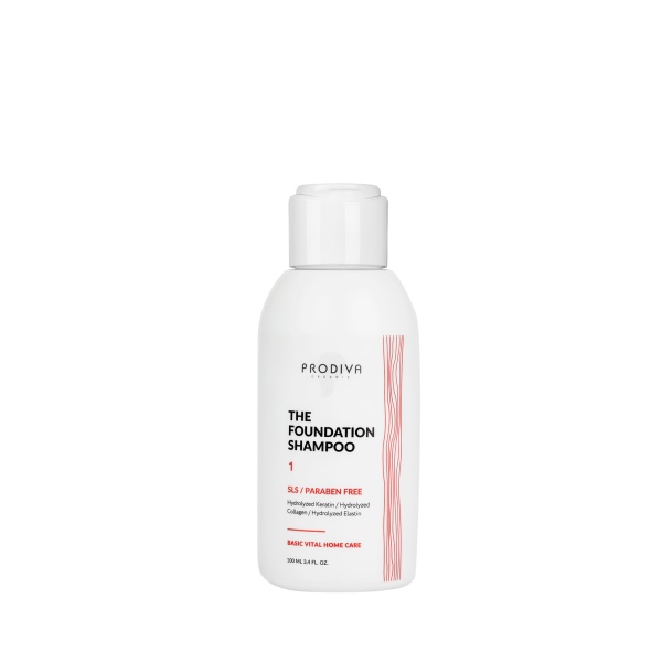 PRODIVA Базовый шампунь для домашнего ухода THE FOUNDATION SHAMPOO, 100 мл купить - 0