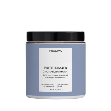 PRODIVA Маска для протеиновой реконструкции волос PROTEIN MASK, 250 мл купить