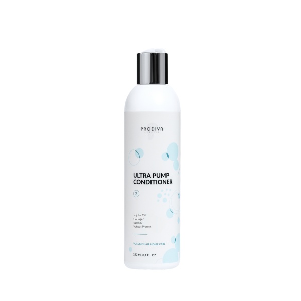 PRODIVA Кондиционер для пышного объема и плотности волос ULTRA PUMP CONDITIONER, 250 мл купить - 0