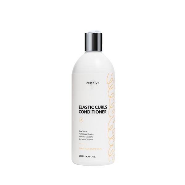PRODIVA Кондиционер для кудрявых и вьющихся волос ELASTIC CURLS CONDITIONER, 500 мл купить - 0