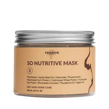 PRODIVA Маска для ухода за сухими волосами SO NUTRITIVE MASK, 500 мл купить