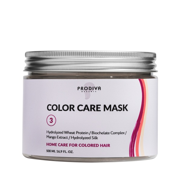 PRODIVA Маска для окрашенных волос COLOR CARE MASK, 500 мл купить - 0