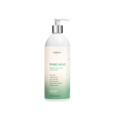 PRODIVA Шампунь для жирной кожи головы PURE HEAD SEBUM BALANCE SHAMPOO, 500 мл купить
