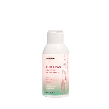 PRODIVA Шампунь для чувствительной кожи головы PURE HEAD SENSITIVE SKIN SHAMPOO, 100 мл купить