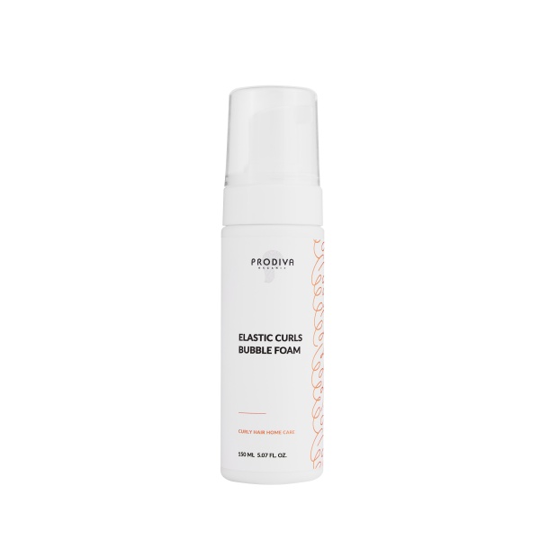PRODIVA Пена-стайлинг для укладки кудрявых волос ELASTIC CURLS BUBBLE FOAM, 150 мл купить - 0