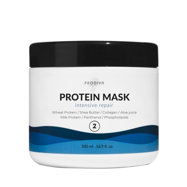 PRODIVA Маска для протеиновой реконструкции волос PROTEIN MASK, 500 мл купить - 0