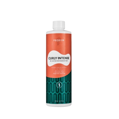 PRODIVA Полуперманентный состав для завивки волос и прикорневого объема CURLY INTENSE, 500 мл купить