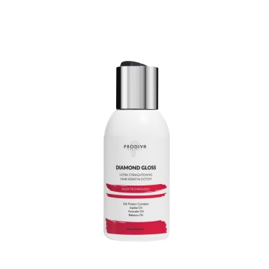 PRODIVA Маска для кератинового выпрямления волос DIAMOND GLOSS, 100 мл купить