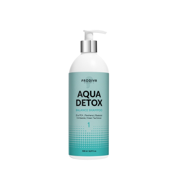 PRODIVA Деликатный детокс-шампунь AQUA DETOX BALANCE SHAMPOO, 500 мл купить - 0