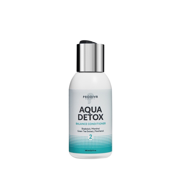 PRODIVA Смягчающий детокс-кондиционер для волос и кожи головы AQUA DETOX BALANCE CONDITIONER, 100 мл купить - 0