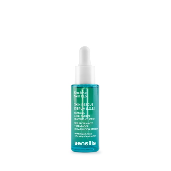 Sensilis Успокаивающая и восстанавливающая кожный барьер сыворотка Skin Rescue [Serum S.O.S] Soothing & Skin Barrier Restorative Serum, 30 мл купить - 0