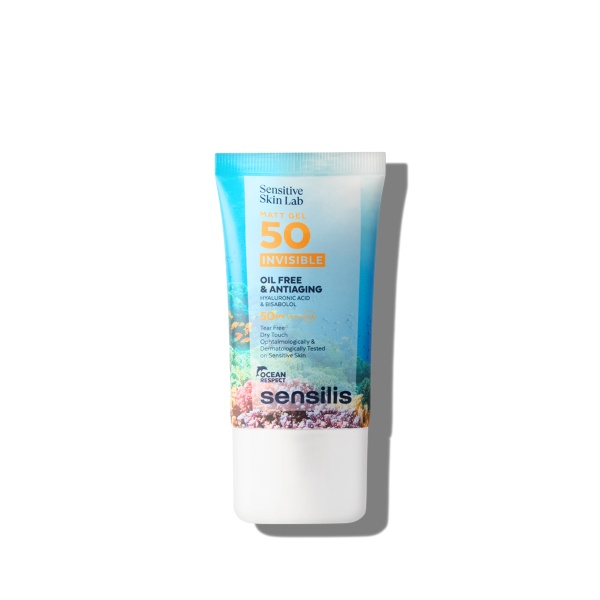 Sensilis Невидимый гель для защиты лица от солнца Matt Gel Invisible SPF 50+, 40 мл купить - 0