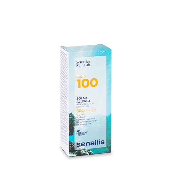 Sensilis Флюид для защиты лица от солнца Fluid 100 Solar Allergy SPF 50+, 40 мл купить - 0