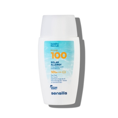 Sensilis Флюид для защиты лица от солнца Fluid 100 Solar Allergy SPF 50+, 40 мл купить