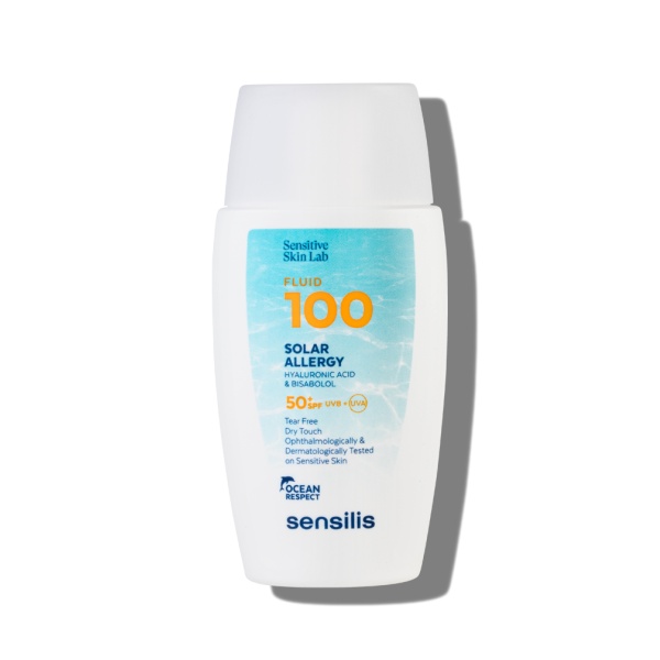 Sensilis Флюид для защиты лица от солнца Fluid 100 Solar Allergy SPF 50+, 40 мл купить - 0