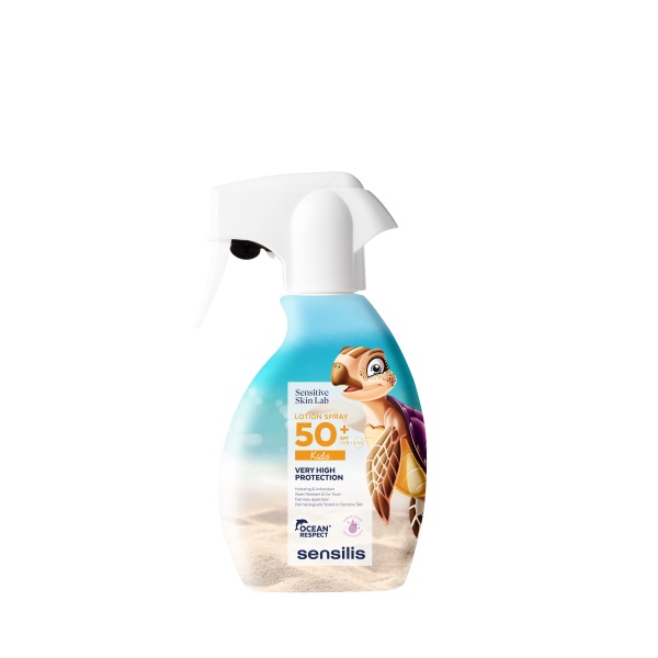 Sensilis Лосьон-спрей для защиты детской кожи от солнца Lotion Spray Pediatrics SPF 50+, 200 мл купить - 0