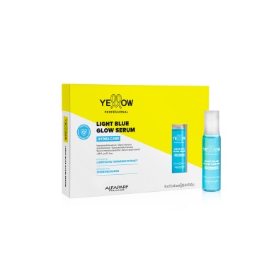 Yellow Professional Сыворотка для придания интенсивного блеска волосам HYDRA CARE LIGHT BLUE GLOW SERUM, 6x13 мл купить
