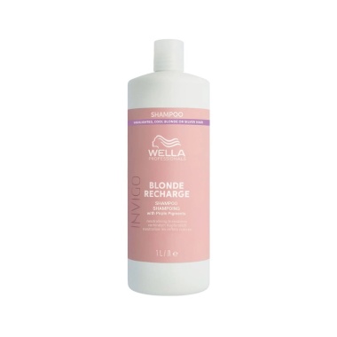 Wella Professionals Шампунь-нейтрализатор для холодных светлых оттенков Invigo Blonde Recharge Cool, 1000 мл купить