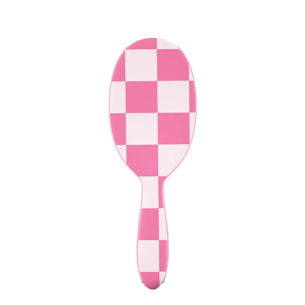 Framar Распутывающая щетка для волос В розовую клетку Detangle Brush - Checked Out Pink купить - 0