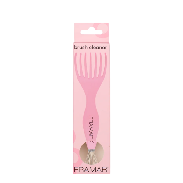 Framar Двусторонняя щетка для чистки расчесок Brush Cleaner - Pink купить - 0