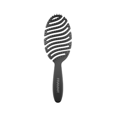 Framar Гибкая щетка для распутывания волос Flex Brush - Black купить