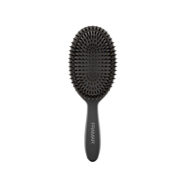 Framar Полирующая и распутывающая щетка для волос Polish Brush - Black купить