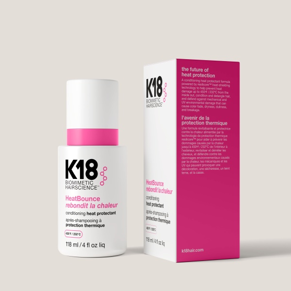 K18 Термозащитный спрей для волос HeatBounce conditioning heat protectant, 118 мл купить - 1