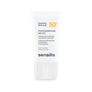 Sensilis Укрепляющий флюид SPF 50+ для чувствительной кожи Photocorrection [AR 50+] Firming and Anti-Redness High Protection Fluid, 40 мл купить