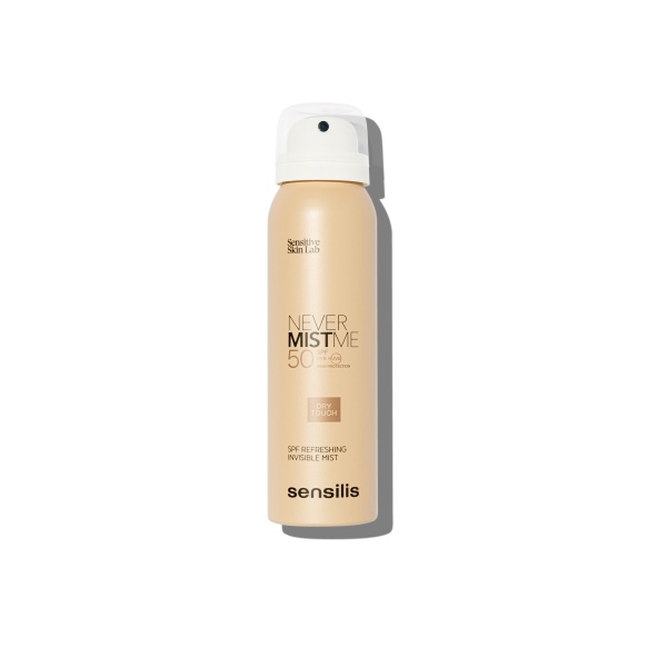 Sensilis Освежающий сухой спрей-невидимка с УФ-защитой SPF 50 Never Mist Me Refreshing Invisible Mist Dry Touch, 100 мл купить - 0