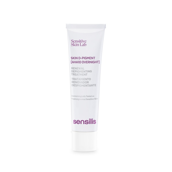 Sensilis Ночной восстанавливающий и депигментирующий крем Skin D-Pigment [AHA 10 Overnight] Renewal Depigmenting Treatment, 30 мл купить - 0