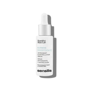 Sensilis Ультралегкая сыворотка-антиоксидант для всех типов кожи Supreme [Booster FeCe] Antioxidand and Antipollution Serum, 30 мл купить