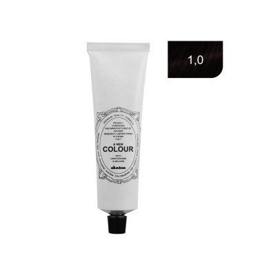 Davines Перманентный краситель A New Colour, 1,0 черный, 60 мл купить