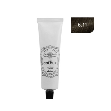 Davines Перманентный краситель A New Colour, 6,11 темный интенсивный пепельный блонд, 60 мл купить