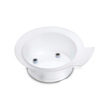 Dewal Pro Чаша для краски с ручкой и с резинкой на дне, прозрачная 240 мл купить