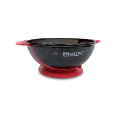 Dewal Pro Чаша для краски с двумя ручками с прорезиненной вставкой, красная, 300 мл купить
