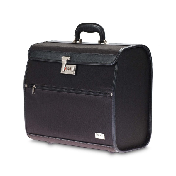 Dewal Pro Чемодан для парикма х ерски х инструментов, полимерный материал, черный, 42 х 23 х 37 см купить - 0