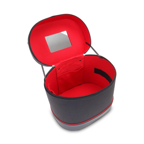 Dewal Pro Сумка для парикмахерских инструментов, полимерный материал, черно-красная, 27 х 20 х 27,5 см купить - 0