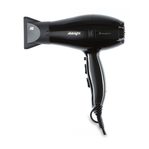 Dewal Pro Фен Midnight, черный 2000 Вт, 2 насадки купить