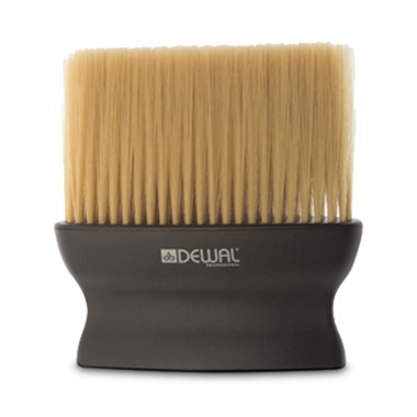 Dewal Pro Кисть-сметка, плоская, ручка пластик, искусственная щетина, черная купить