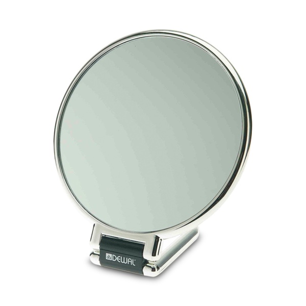 Dewal Pro Зеркало настольное, пластик, серебристое, 14 х 23 см купить - 0